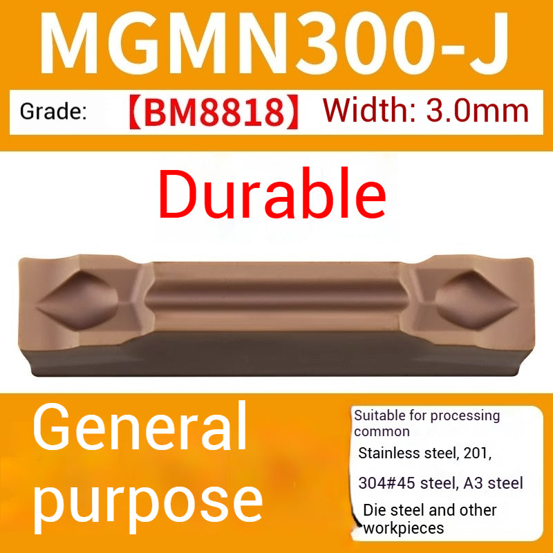 1031-CNC grooving cut-off inserts lathe end face clamp cutter grain mgmn300-m steel parts stainless steel cutter head Shandong Denso Pricision Tools Co.,Ltd.